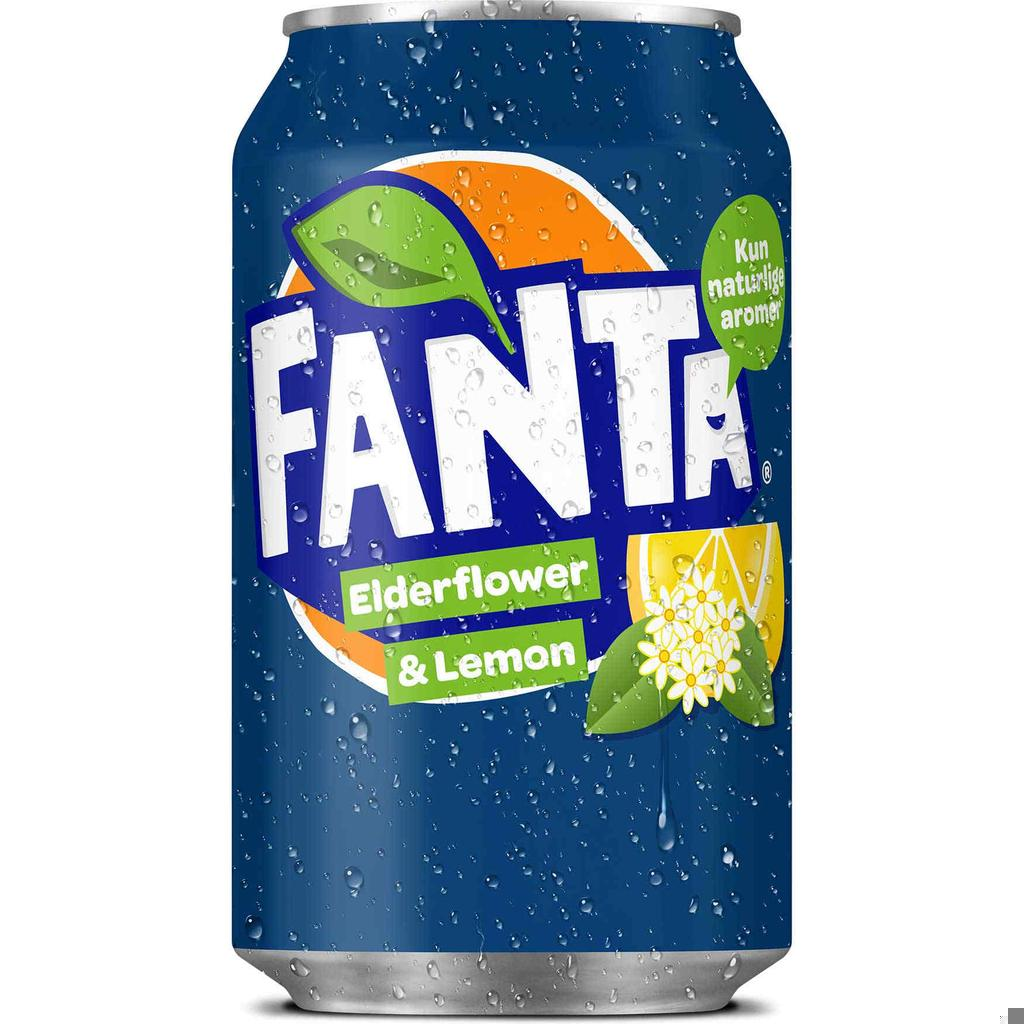 Fanta Elderflower & Lemon (Can) 330ml